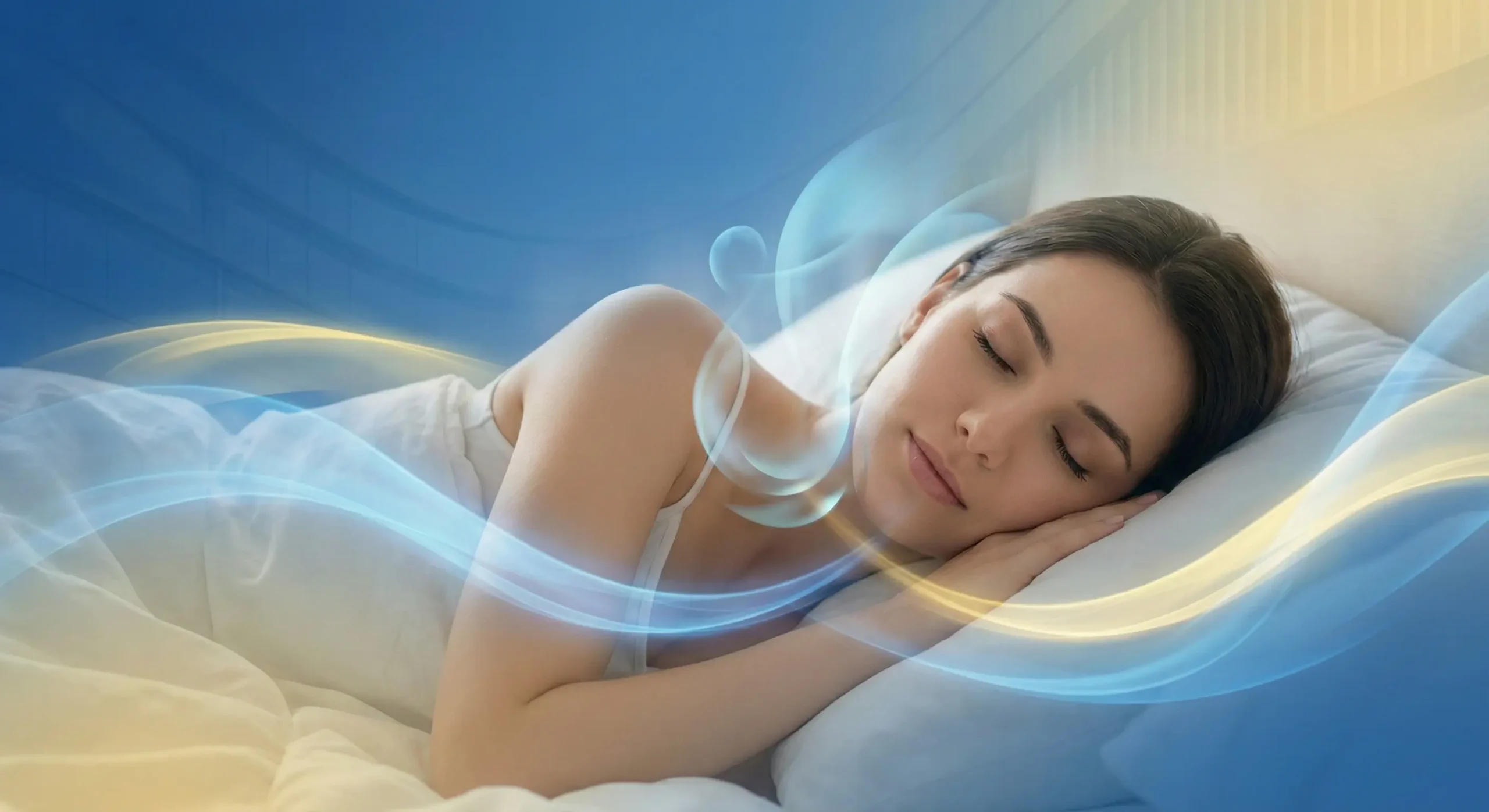 全方位止鼾整合計畫：女性安眠示意