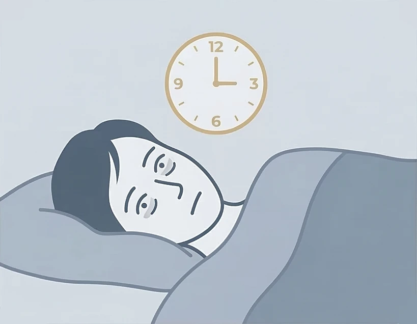 入眠困難、反覆易醒